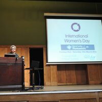 ICLA Human Rights Activists Attend International Women’s Day Event