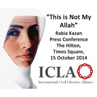 Rabia Kazan “This is Not My Allah” Press Conference, The Hilton, Times Square, 15 October 2014